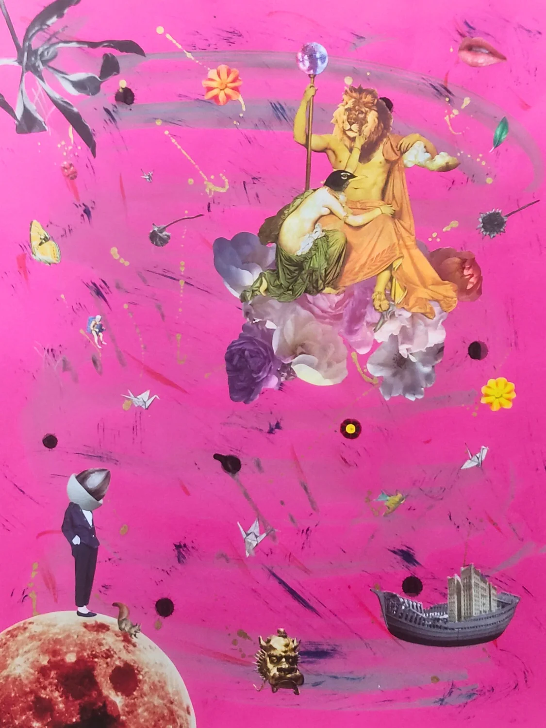 Colección Colores · Magenta M1, obra de Fenik Collage